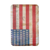Patriottische Sterren Strepen Amerikaanse vlag Badmat (Voorkant Verticaal)