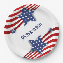 Patriottische sterren & strepen gepersonaliseerd