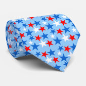 Patriottische sterren stropdas (Opgerold)