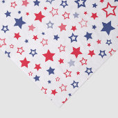 Patriottische sterren tissuepapier (Detail)