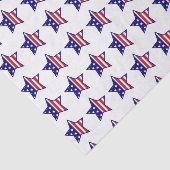 Patriottische sterren tissuepapier (Detail)