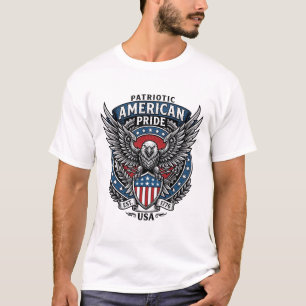 Patriottische Strijdhavik Patriottische Adelaar &  T-shirt