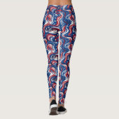 Patriottische stromen Leggings - Plezier (Achterkant)