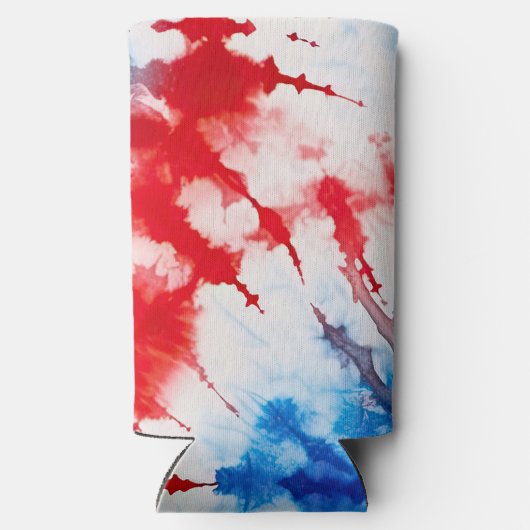 Patriottische Stropdas-kleurstof (Achterkant)