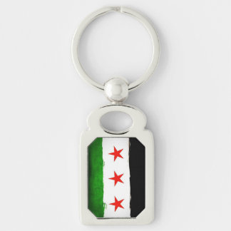 Patriottische Syrische Vlag Sleutelhanger