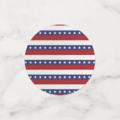 🎉 Patriottische tafel Confetti (Kleine voorkant)