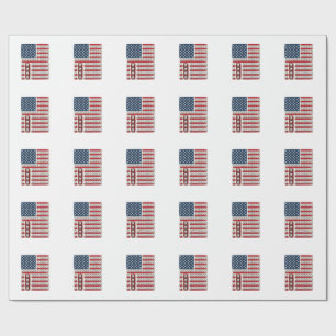 Patriottische Tandarts Tand Vlag Cadeaupapier