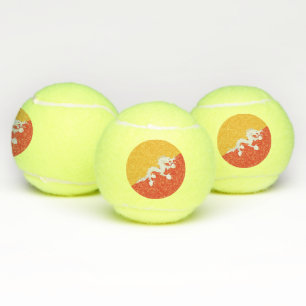 Patriottische Tennis Ball met vlag van Bhutan Tennisballen