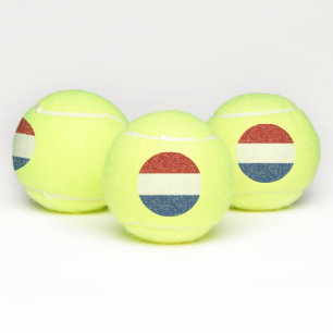 Patriottische Tennis Ball met vlag van Nederland Tennisballen