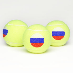 Patriottische Tennis Ball met vlag van Rusland Tennisballen
