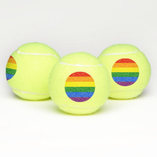 Patriottische Tennisbal met Pride Vlag van LGBT Tennisballen