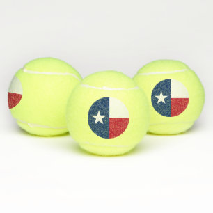 Patriottische Tennisbal met Vlag van Texas Tennisballen