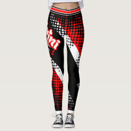 Patriottische Trinidad en Tobago Trini tot op het Leggings