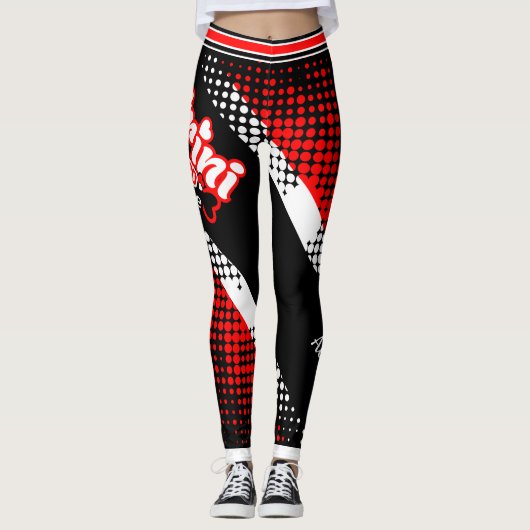 Patriottische Trinidad en Tobago Trini tot op het  Leggings (Voorkant)