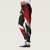 Patriottische Trinidad en Tobago Trini tot op het  Leggings (Links)