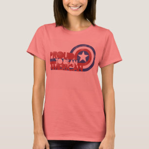 patriottische trots om een Amerikaan te zijn op 4 T-shirt