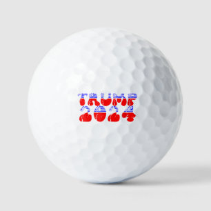 Patriottische Trump 2024 Retro  Golfballen