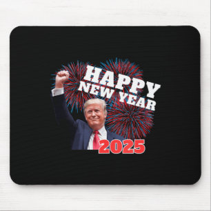 Patriottische Trump Gelukkig Nieuwjaar 2025 Papa I Muismat