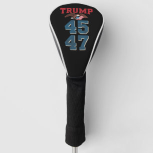 Patriottische Trump Won 45 en 47 Overwinning Winna Golfheadcover