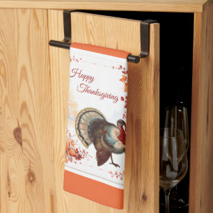 Patriottische Turkije Thanksgiving Theedoek