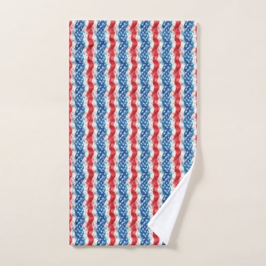 Patriottische USA Badhanddoek Set Bad Handdoek (Handdoek)