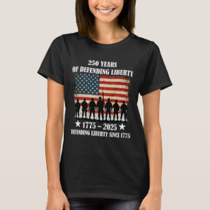 Patriottische Usa Leger Amerikaanse Militaire Para T-shirt