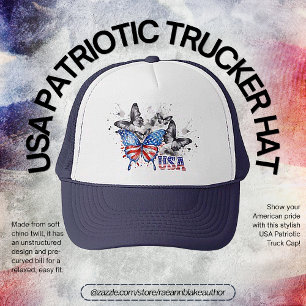 Patriottische USA-truckerspet Trucker Pet
