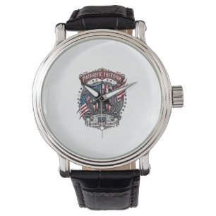 Patriottische Vampier Vrijheid Heer Horror Monster Horloge