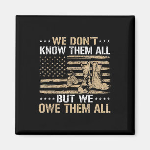 Patriottische veteraan Amerikaanse vlag 4 juli vet Magneet