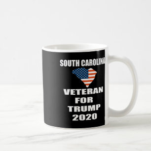 Patriottische veteraan voor Trump South Carolina v Koffiemok