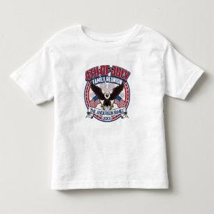 Patriottische Viering van de Dag van de Onafhankel Kinder Shirts