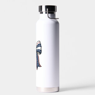 Patriottische Vintage Gegraveerde Boog Vector Ontw Waterfles