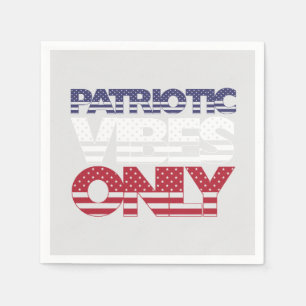 Patriottische virussen alleen sterren en Stripes U Servet