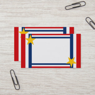 Patriottische Visitekaartjes