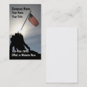 Patriottische Visitekaartjes (Voorkant / Achterkant)