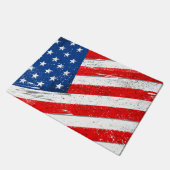 Patriottische vlag Doormat Deurmat (Schuin)