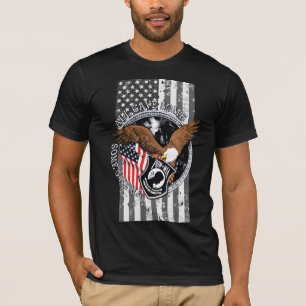 Patriottische vlag Militaire oorlogen Tribute T-Sh T-shirt