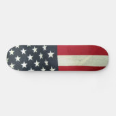 Patriottische vlag skateboard (Horizontaal)