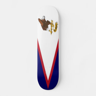 Patriottische vlag van Amerikaans Samoa Skateboard