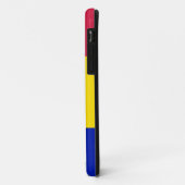 Patriottische vlag van Andorra Case-Mate iPhone Case (Achterkant/links)