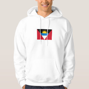 Patriottische vlag van Antigua en Barbuda Hoodie