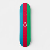 Patriottische vlag van Azerbeidzjan Skateboard (Voorkant)