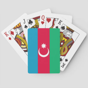 Patriottische vlag van Azerbeidzjan Speelkaarten