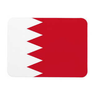 Patriottische vlag van Bahrein Magneet