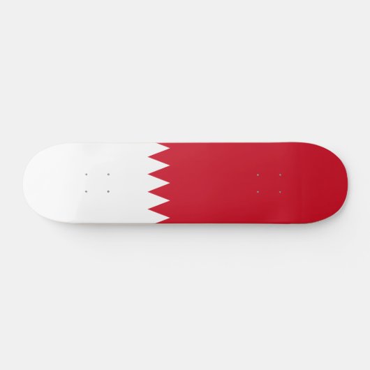 Patriottische vlag van Bahrein Skateboard (Horizontaal)