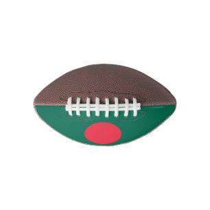 Patriottische vlag van Bangladesh American Football