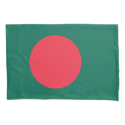 Patriottische vlag van Bangladesh Kussensloop (Voorkant)
