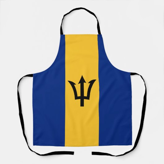 Patriottische vlag van Barbados Schort (Voorkant)