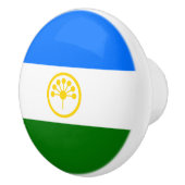 Patriottische vlag van Bashkortostan Keramische Knop (Rechts)