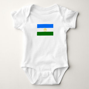 Patriottische vlag van Bashkortostan Romper